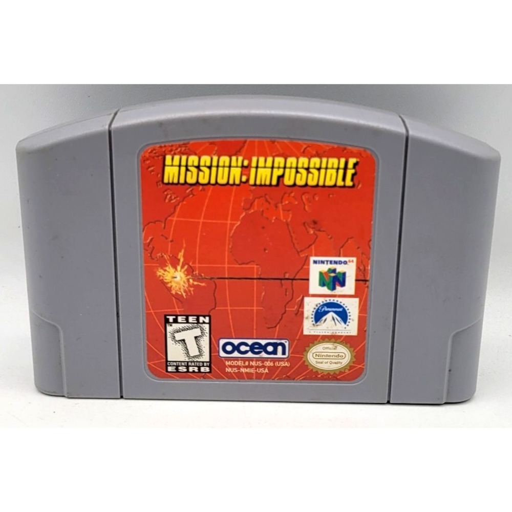 Mission Impossible Nintendo 64 N64 Video Game GAME CART ONLY